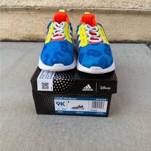 Adidas Kids Blue and Yellow Donald Duck Shoes